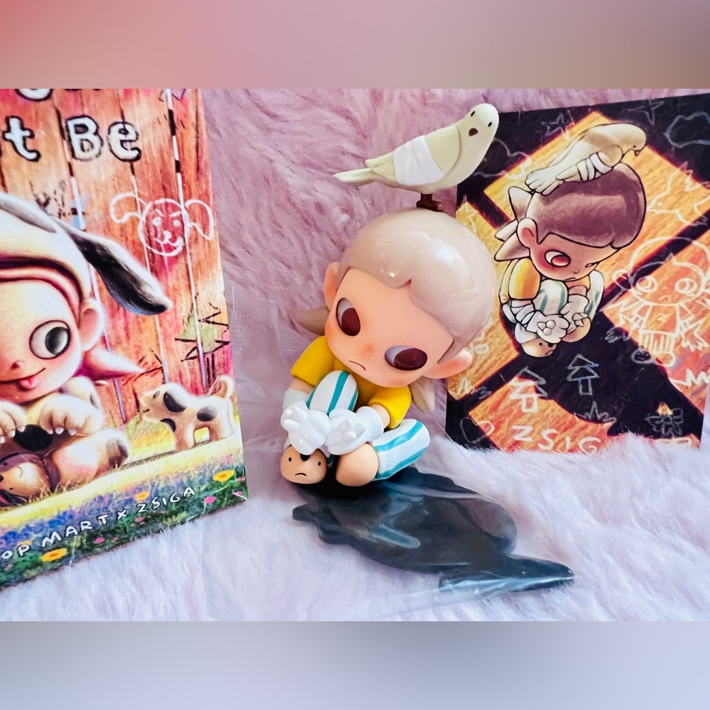 ZSIGA LET IT BE SERIES FROM POP MART - “Keeping Company “